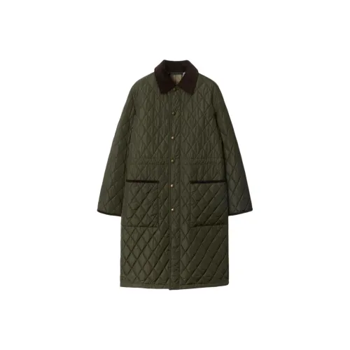 Burberry Quilted Long Sleeved Coat