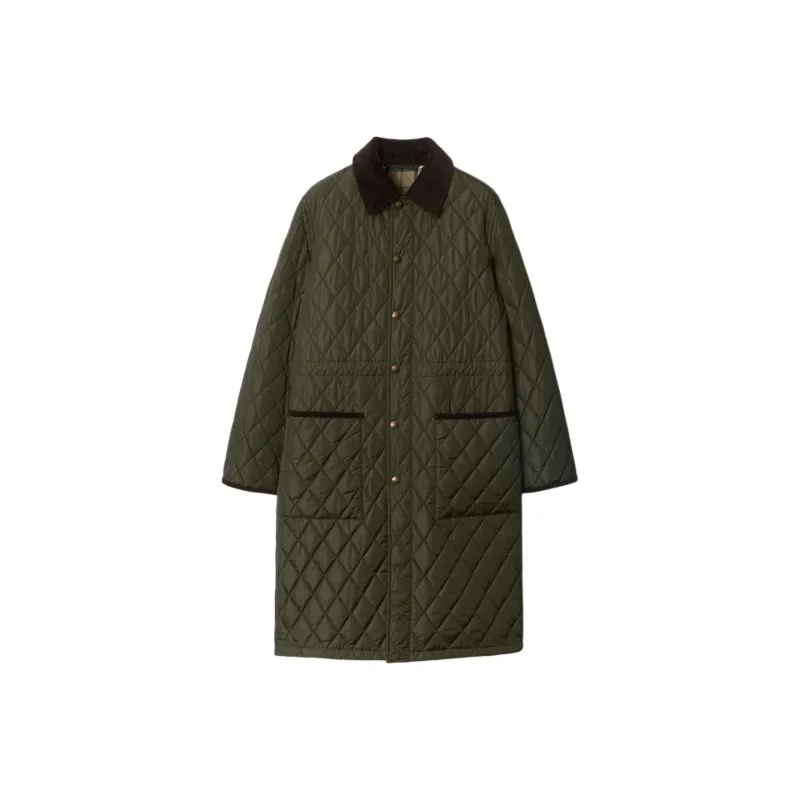Burberry Quilted Long Sleeved Coat-0