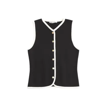 Abercrombie＆Fitch Vest Women's Black