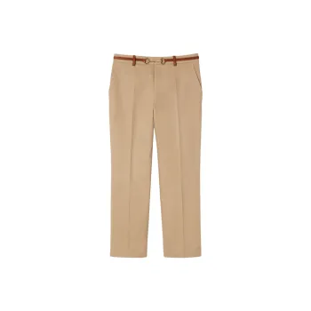 GUCCI Horsebit Drill Pants