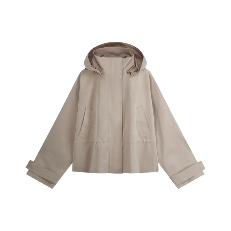 CALVIN KLEIN SS25 Cropped Coat Women's-3