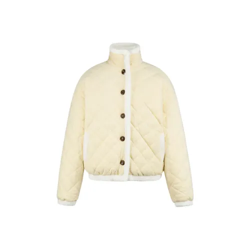 AYF Puffer Jacket Women's Yellow
