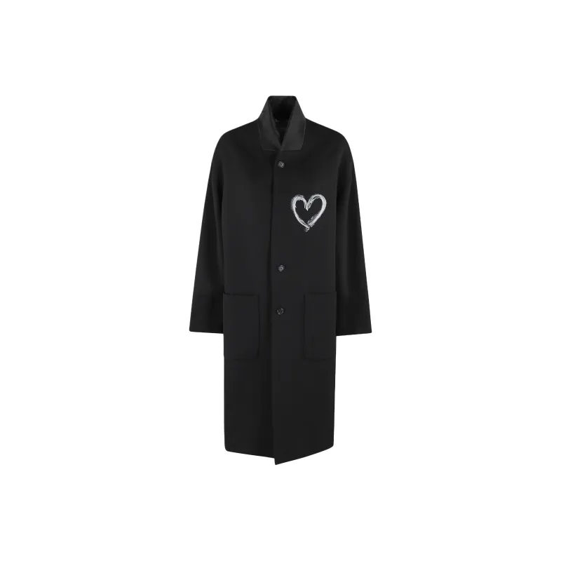 MOSCHINO SS25 Coat Women's Black-0