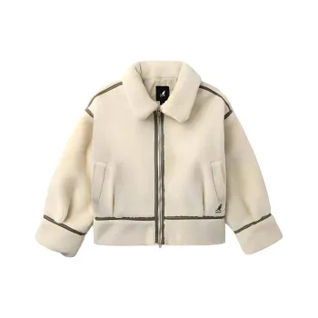 KANGOL Velvet-feel Coat Women's