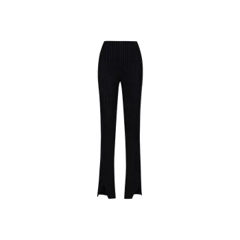 Oscar De La Renta Vertical stripe Wool Trousers