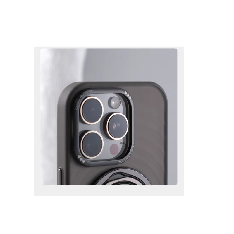 DEPA PC Material Water Ripple Magnetic Stand Phone Cases Compatible With Apple 14 16 Collection Minimalist-1