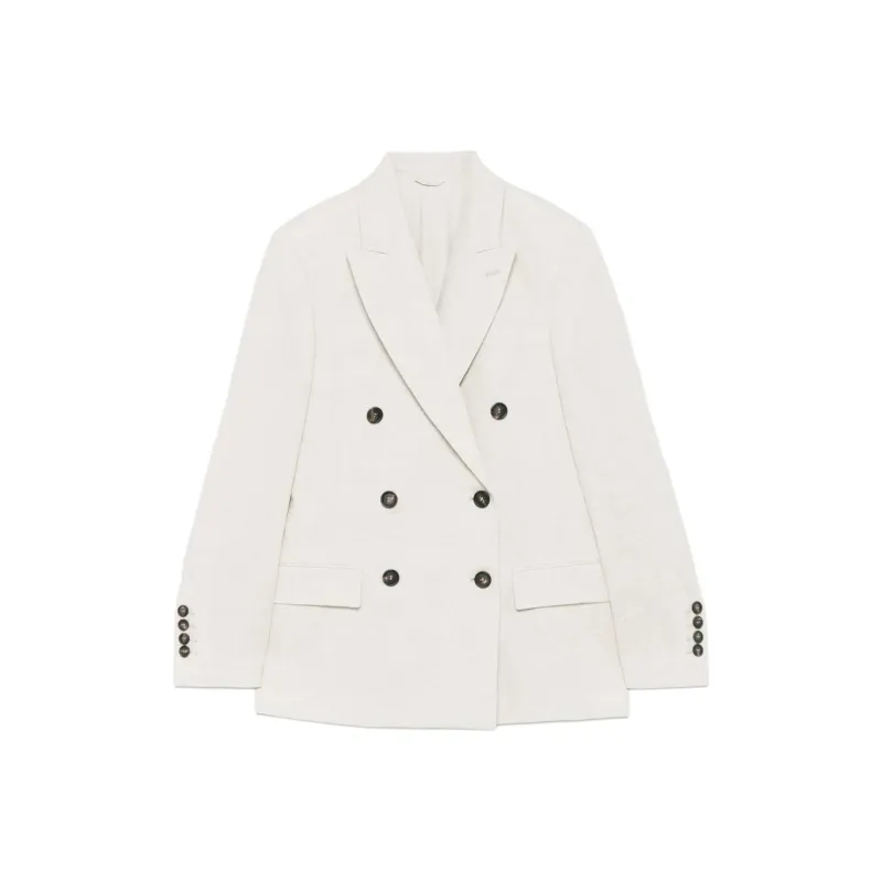 Brunello Cucinelli Lurex detailing Blazer-0