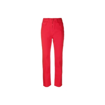 Kiton High-waist Straight-leg Jeans