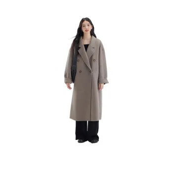 DEAR DEER PUFF Coats Women's Morandi Gray