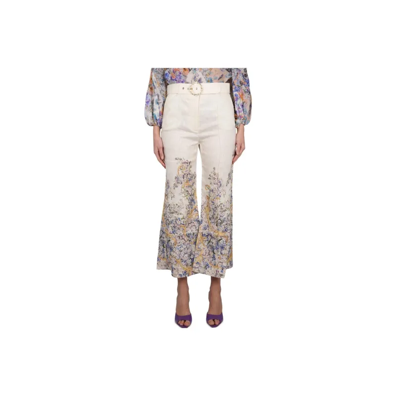 Zimmermann Casual Pants Women's White-0
