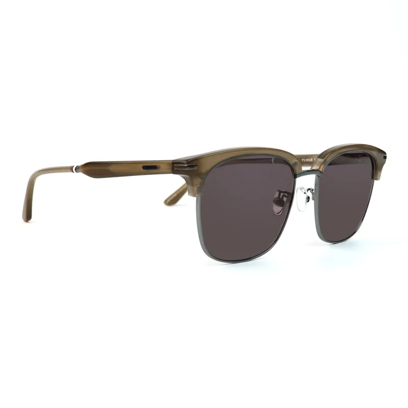 JIANGDAREN Plate And Metal Square Sunglasses Unisex-7