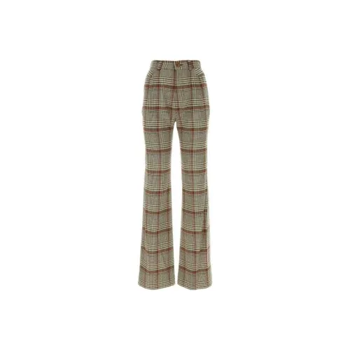 Vivienne Westwood Checked Straight Leg Trousers