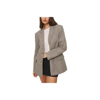 REFORMATION James Relaxed Blazer Business Suit Women's Brown