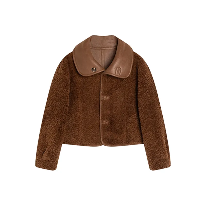 Manekniv Velvet feel Coat Women's Gray-0