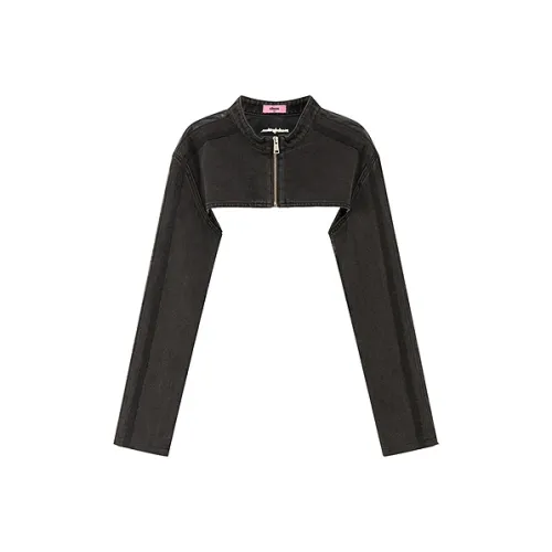 CHUU Cropped Coat Women's Black