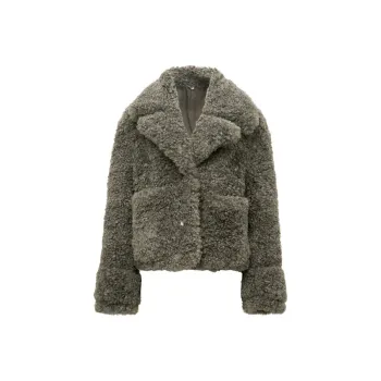 Lost In Echo Velvet feel Coat Unisex