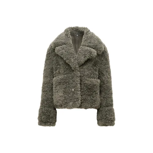 Lost In Echo Velvet feel Coat Unisex