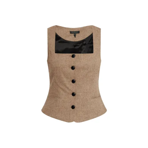 RAG&BONE Checked Waistcoat