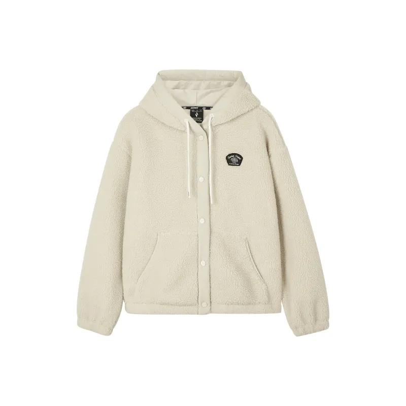 Skechers Sports Alliance Series Velvet feel Coat Women's Light Brown-0