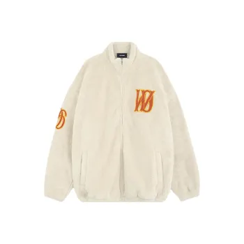 WE11DONE Boucle Logo Fleece Jacket