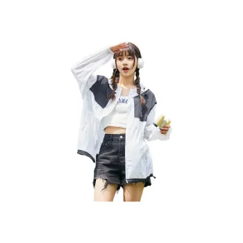 Tonlion Sun Protection Clothing Women's Raw White