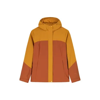 CHAOJIANTA Wind And Water Repellent Windbreaker Jacket Women's Melon Orange/Sand Orange