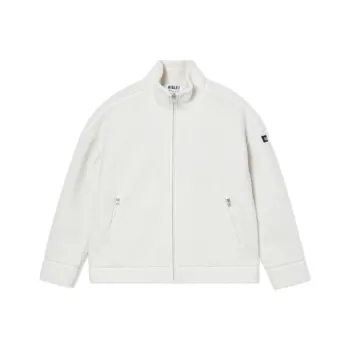AIGLE Velvet feel Coat Women's Pink White