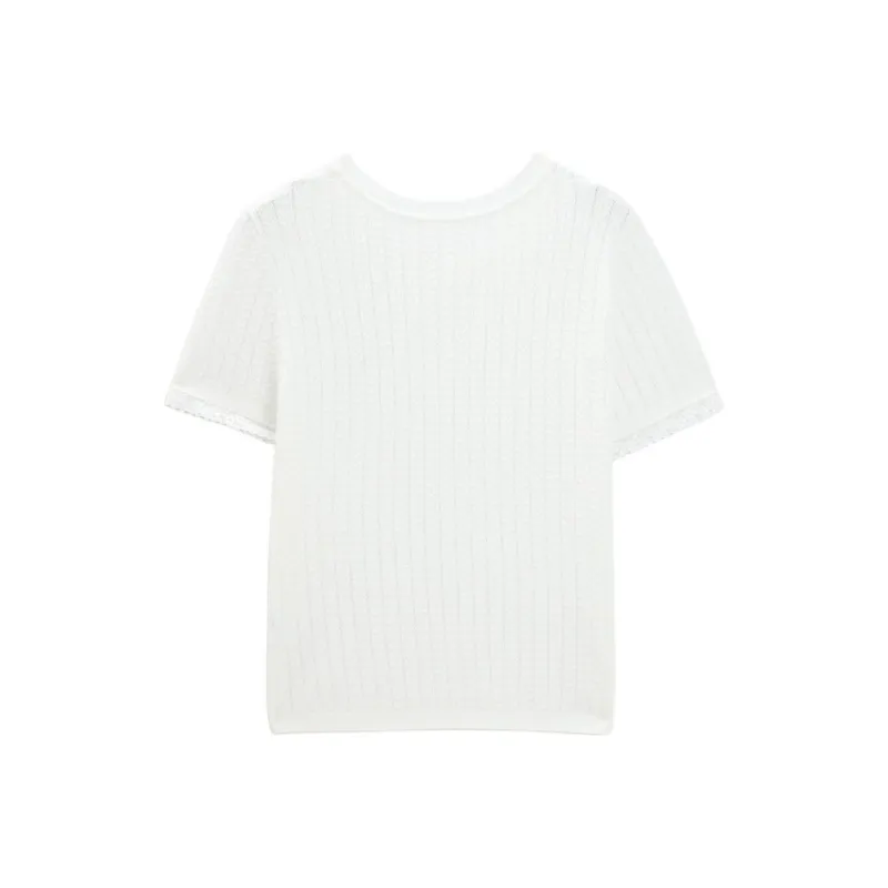 Love to serve Knitwear Women's White-1