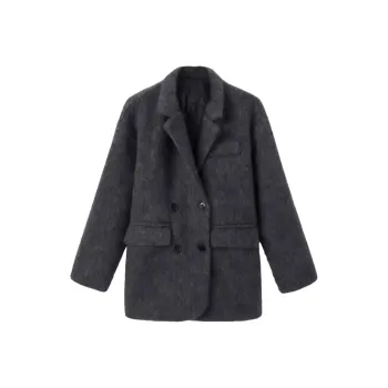 PAIN OR PLEASURE Coats Women's Gray
