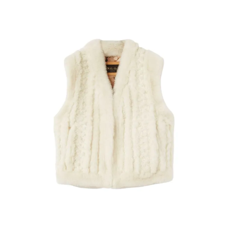 Loro Piana FW24 Vest Women's Milk White-0