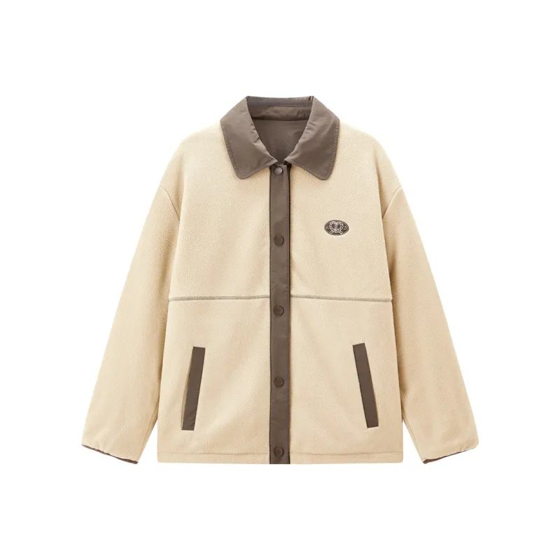 LEDIN Velvet Jackets Women's Dark Apricot Brown-0