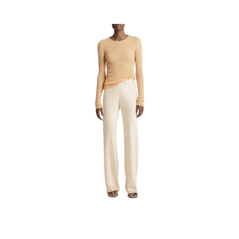 VINCE High-waist Straight-leg Trousers-0