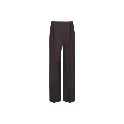 Alexander Wang Logo waistband Straight leg Trousers