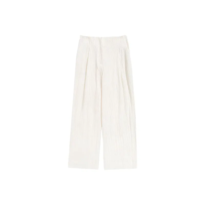Bimba Y Lola Pleated Tapered Trousers-0