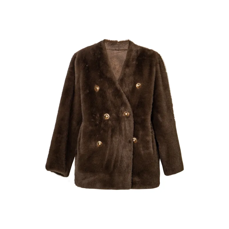 ROEYSHOUSE Velvet feel Coat Women's-2