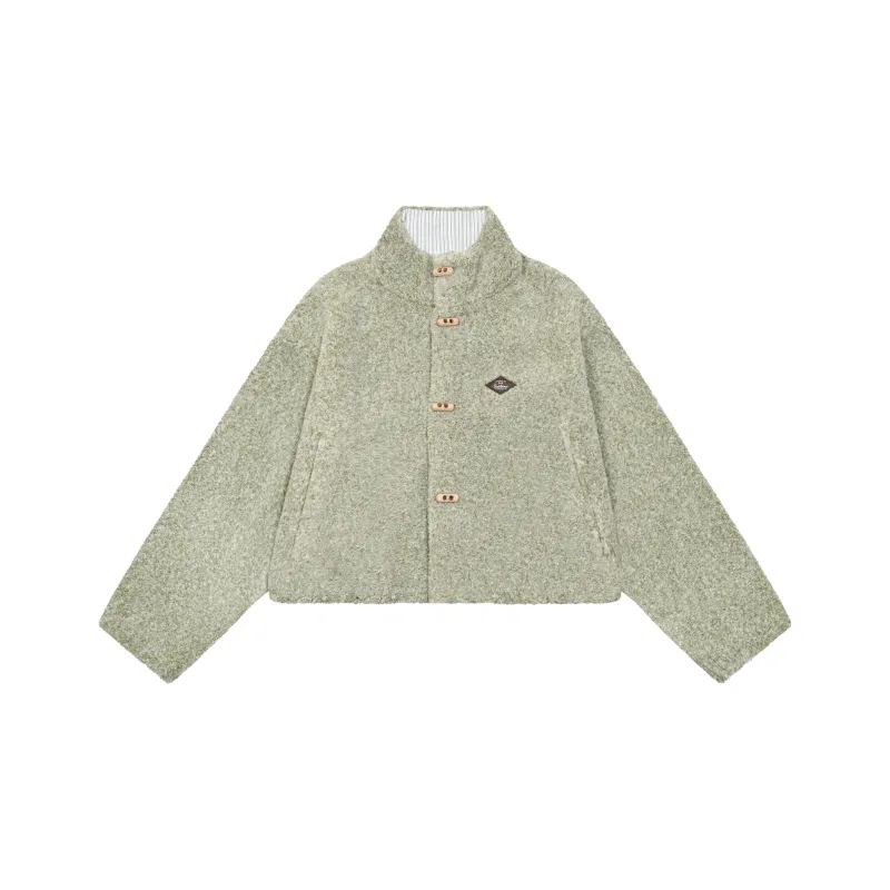 Saotome Velvet feel Coat Women's Multicolor-5