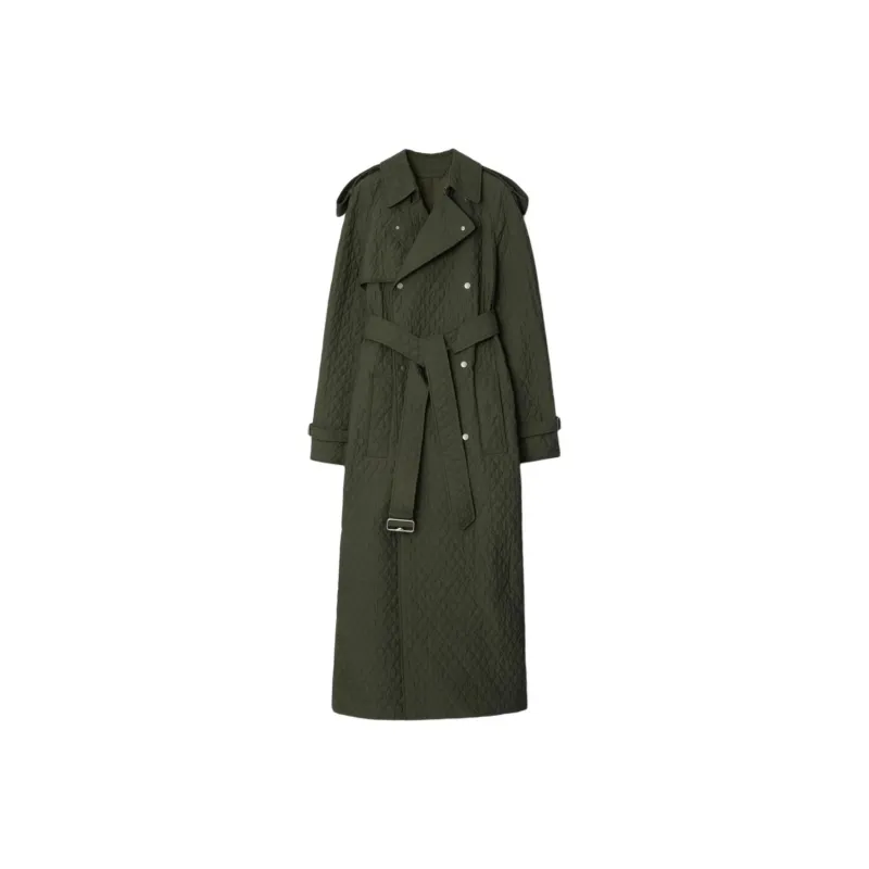 Burberry Quilted Trench Coat-0