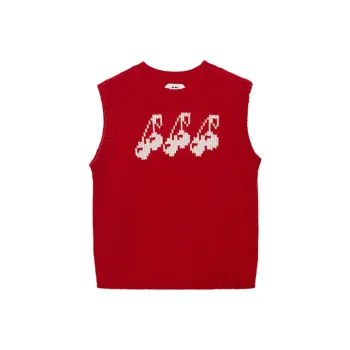 IMMI Cherry jacquard Top