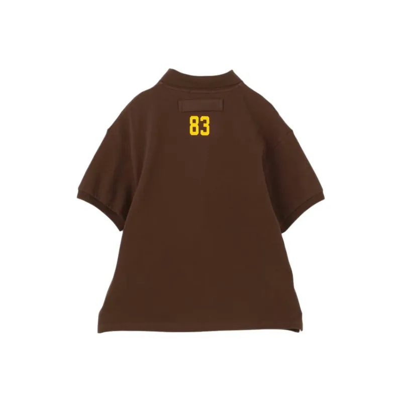 NAUTICA JAPAN Polo Shirt Women's Brown-1