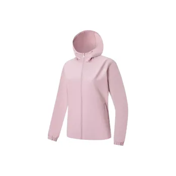 XTEP Variety Training Collection Trench Coat Women's Lotus Red Pink