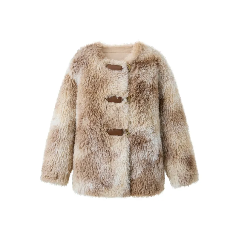 3COLOUR Furs Women's Khaki-0