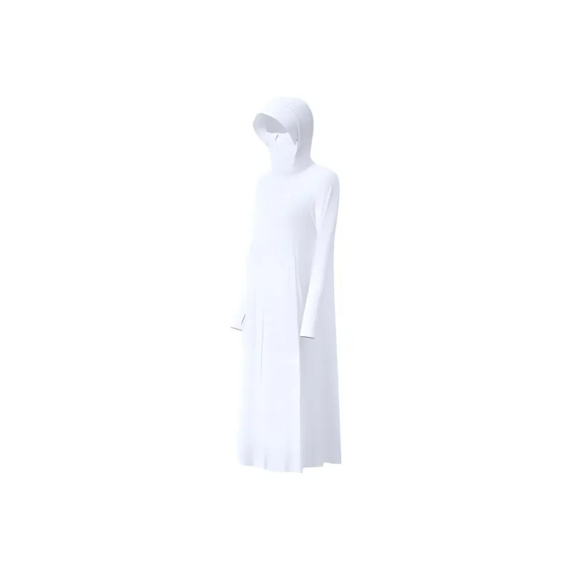 XTEP Variety Training Collection Sun Protection Clothing Women's Pearl White-0
