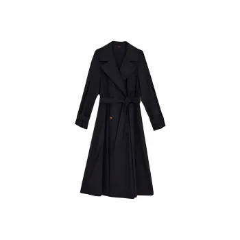 Yiner Trench Coat Women's Black
