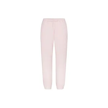 SKIMS Valentine's Day Collection SS25 COTTON FLEECE CLASSIC JOGGER Casual Pants Women's Barely Pink/Light Pink