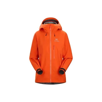 Arcteryx BETA SV Windproof Breathable Wear-Resistant Windbreaker Jacket Women's Orange