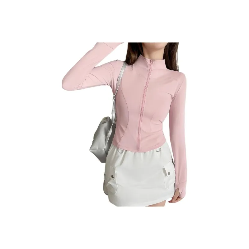 Mu Qingqing Yoga Jackets Women's-8