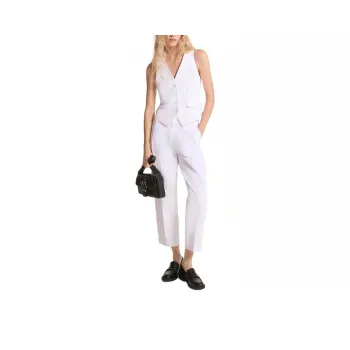 MICHAEL KORS Cotton Blend Twill Cropped Pants