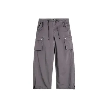 Ed Hardy SS24 Casual Pants Women's Dark Marble Color
