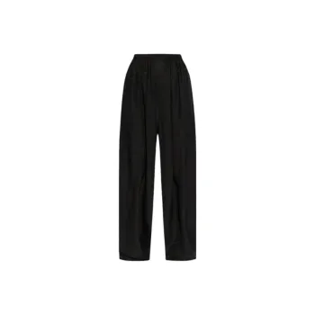 Balenciaga Logo Detailed Pleated Trousers
