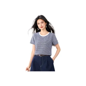 La Chapelle T Shirts Women's Blue